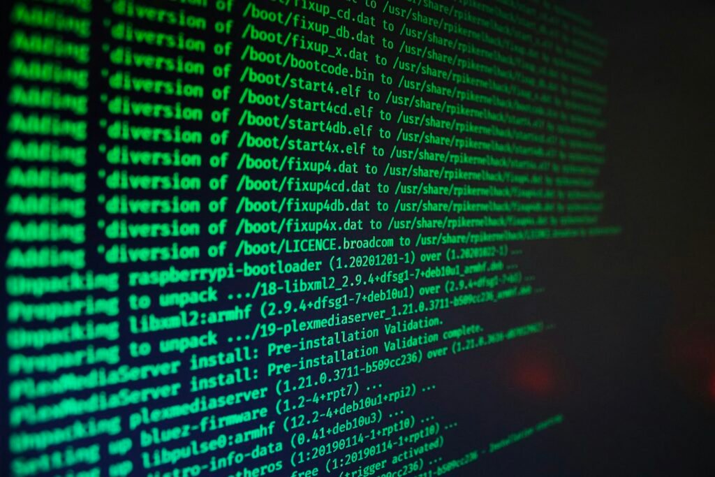 Computer monitor displaying code representing TypeScript versus JavaScript comparison