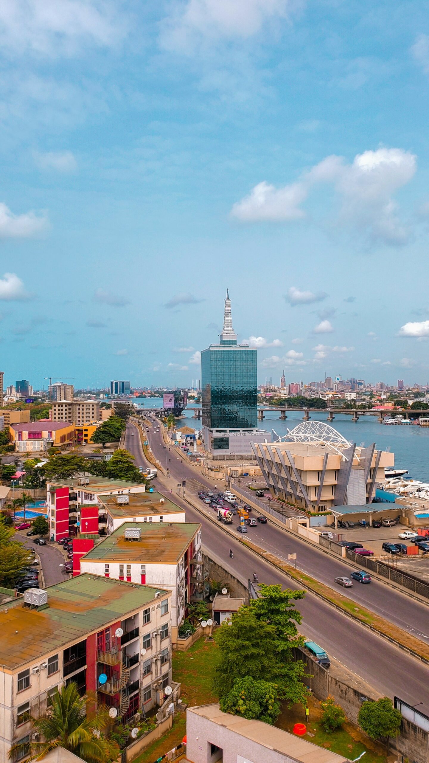 Lagos, Nigeria city skyline representing the Nigerian market for US company entry