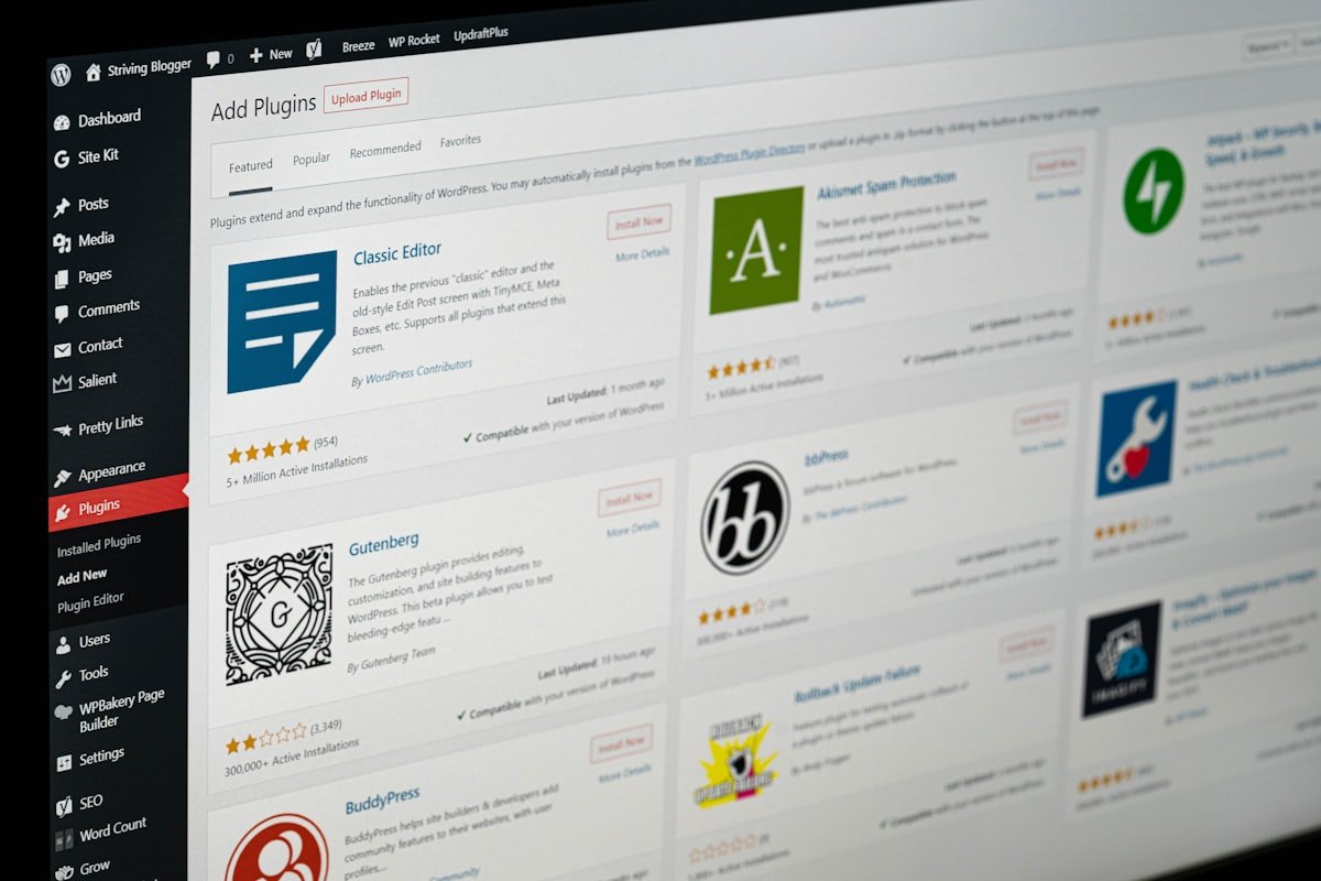 Laptop computer with WordPress SEO plugin settings open