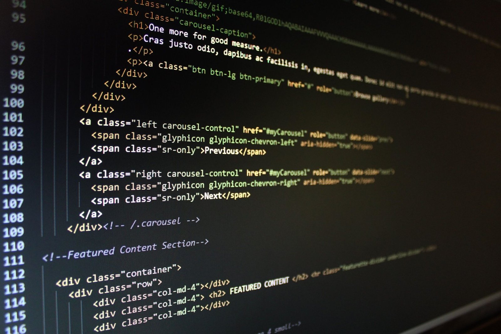 Endpoint code on a computer monitor, representing a custom WordPress REST API route